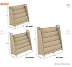 RAY+ROY- Scalloped Toy Shelf + Bookshelf