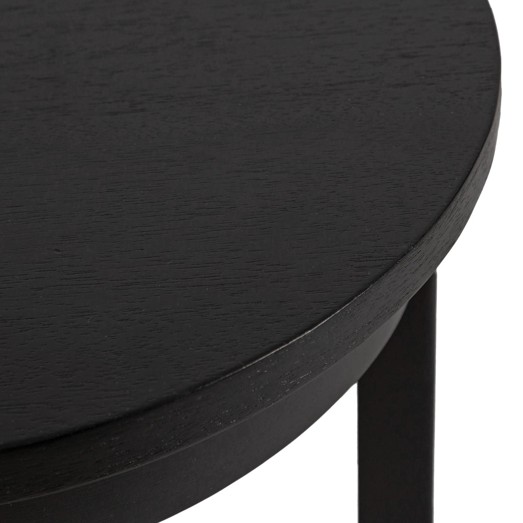 Foxford Round Wood Side Table