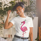 Original The Popular Flamingo Happy New Year T-Shirt