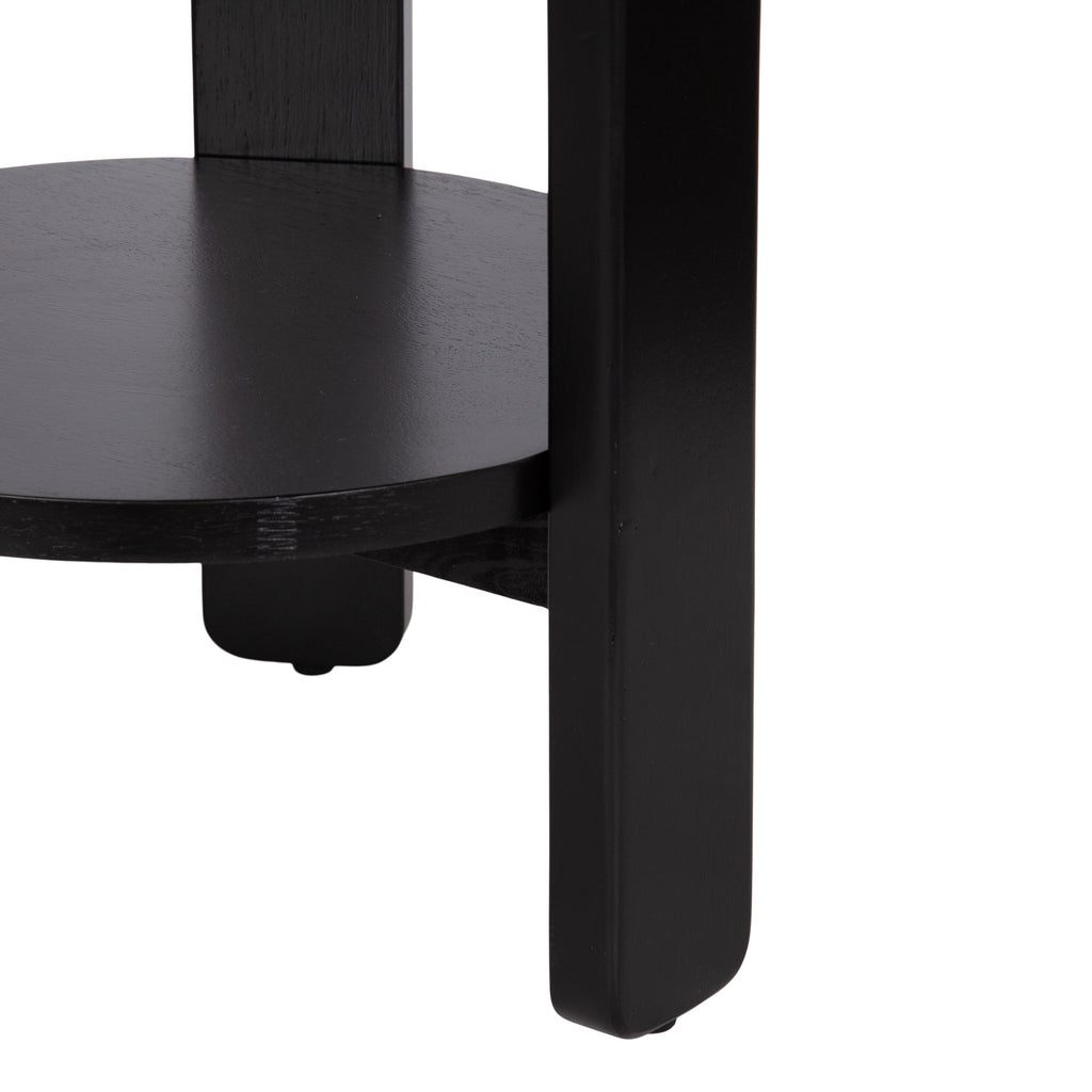 Foxford Round Wood Side Table