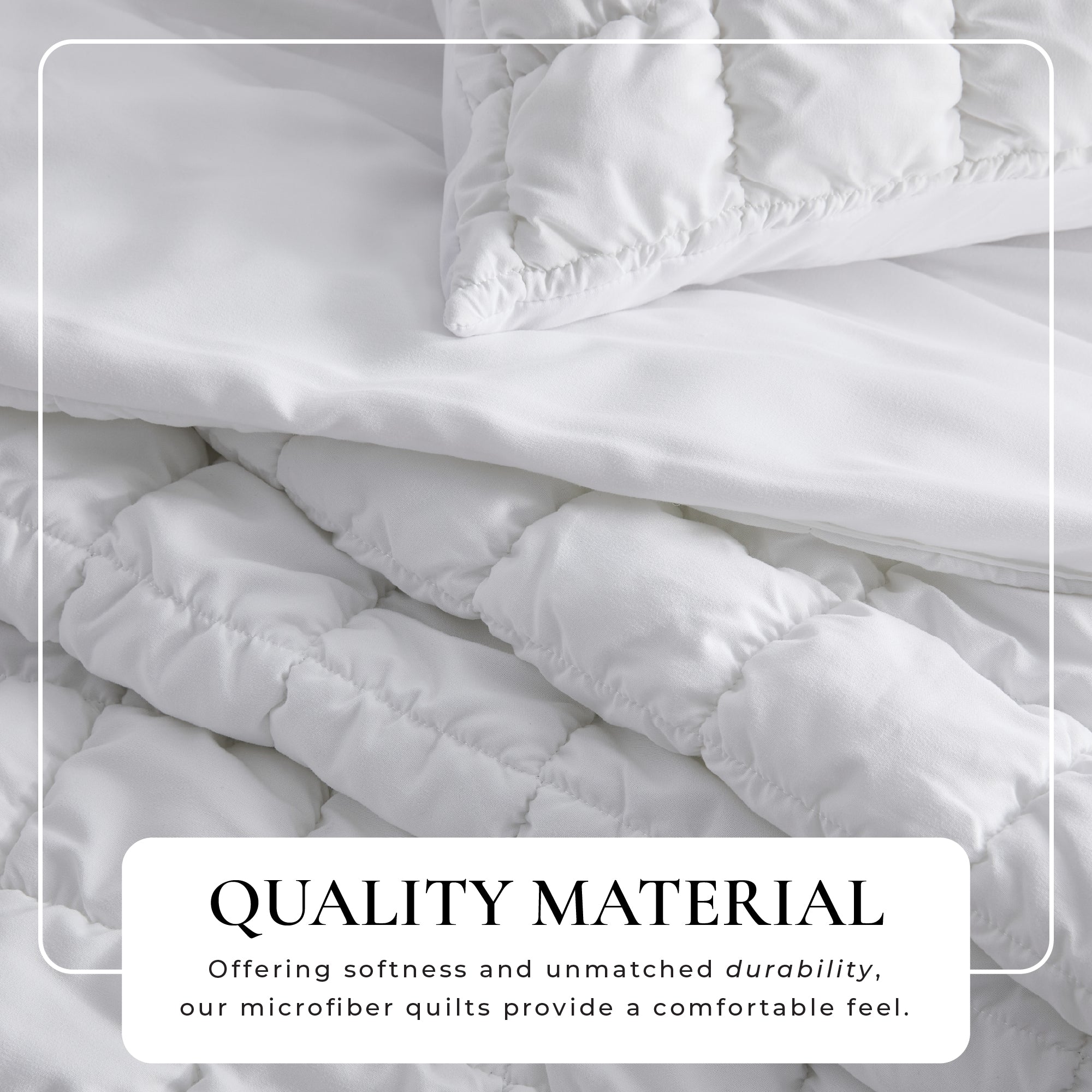 Puff Marshmallow Texture Quilt Set - Marshmallow Collection
